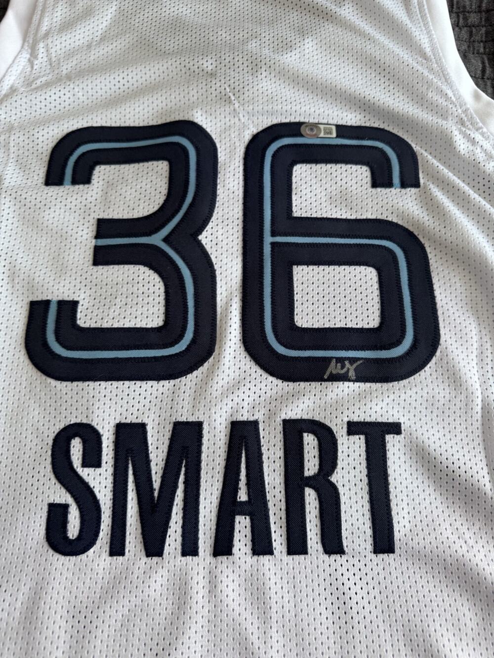Marcus Smart NBA Memphis Grizzlies Autographed Signed Custom Jersey BAS COA